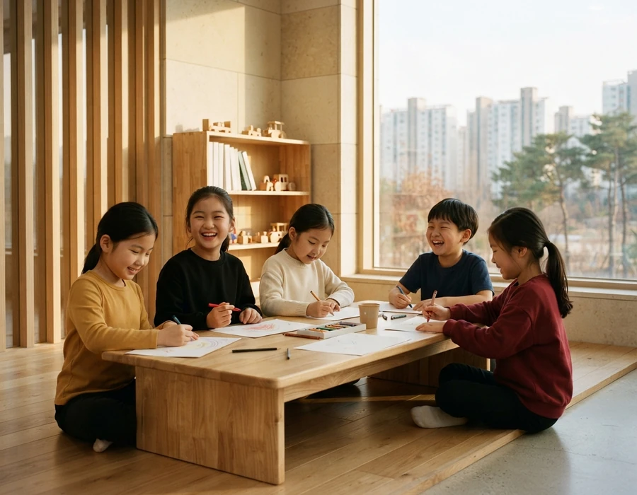 주일학교 어린이 성경 활동